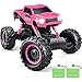 RC Cars, DOUBLE E Newest 1:12 Scale Remote Control Car with Two Rechargeable Batteries and Dual Motors Off Road RC Trucks,High Speed Racing Car for Kids,Pink