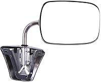 Vista 51 de Juego de espejos laterales montados Compatible con Ford E150 E250 E350 E450 E550 Van 2002-2008, plegable manual, sin calefacción, luz de charco
