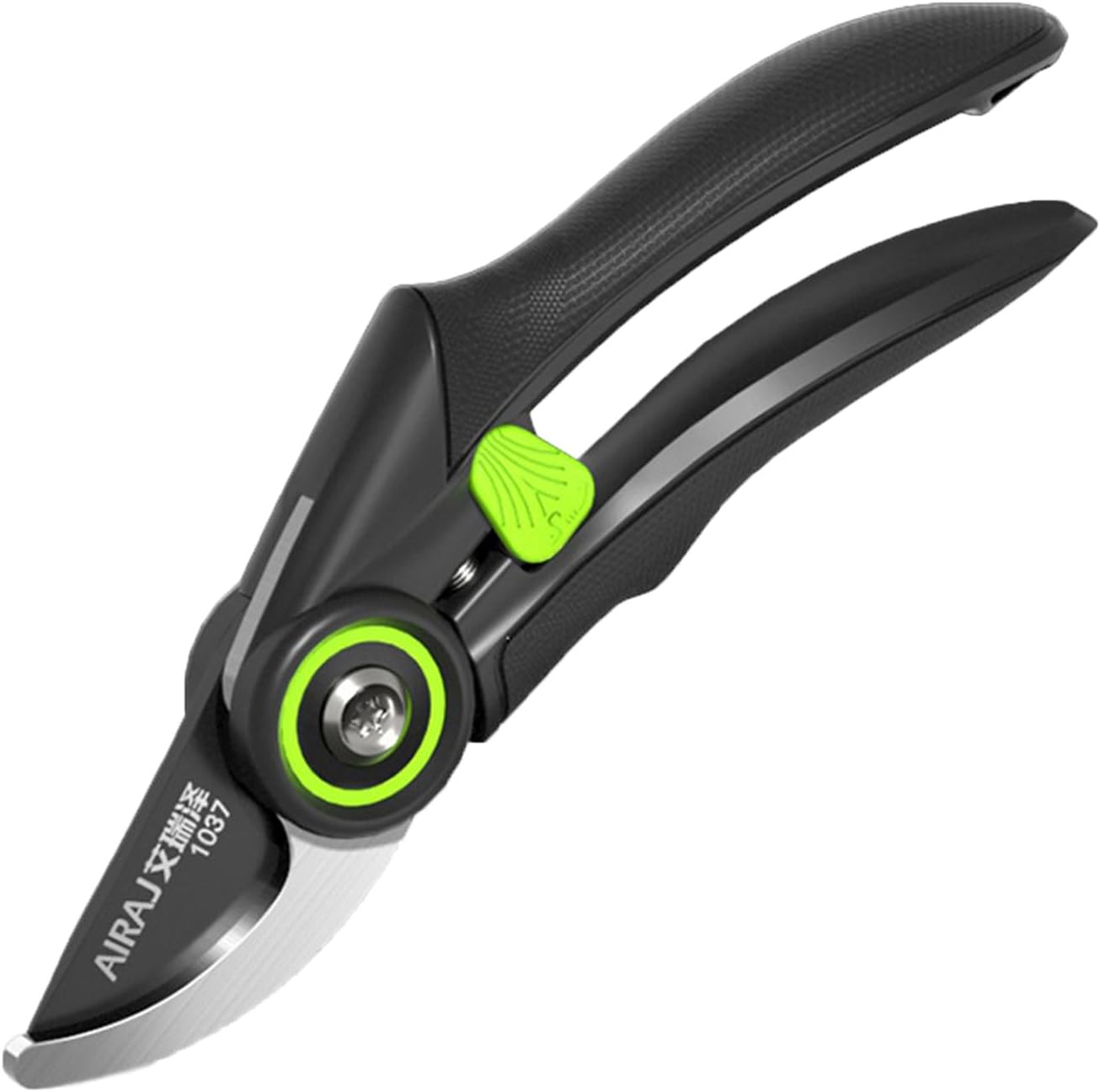 Secateurs, 20 mm Bypass Secateurs, Pruning Shears, Cutting Diameter with SK5 Blade and Non-Slip Handle, Bypass Cut, Non-Stick Coating, Plant Friendly Loppers
