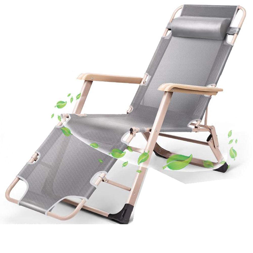 Chaise anti-gravité inclinable pour soulager le dos dans le jardin