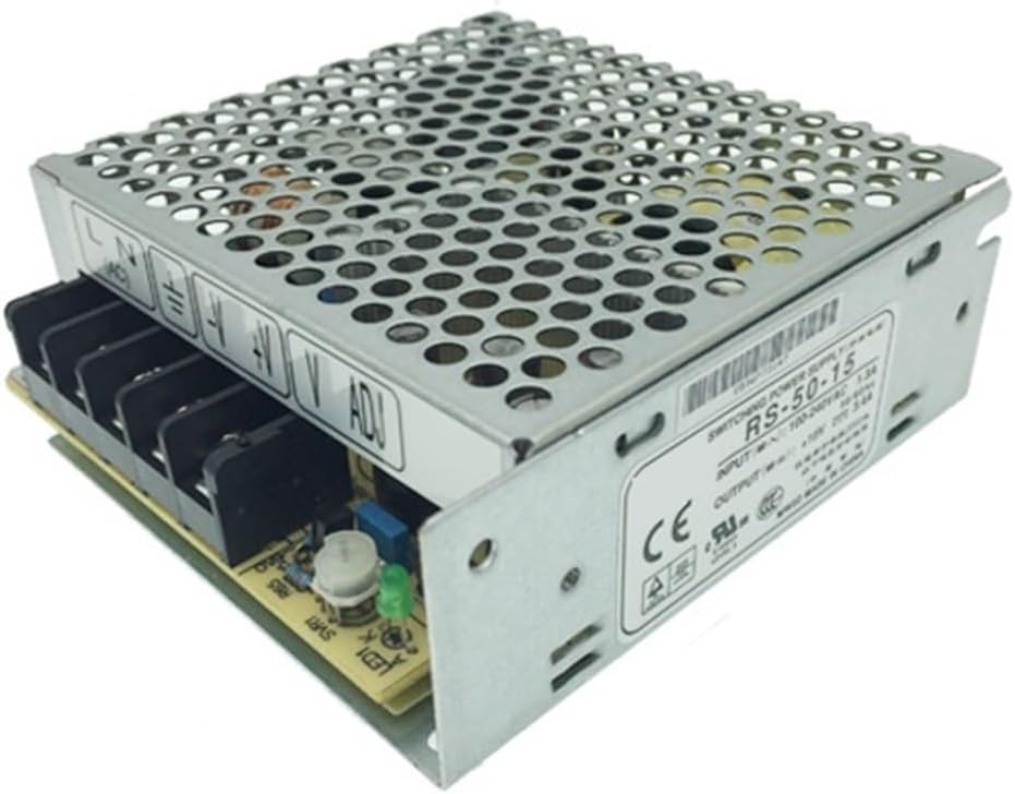 RS-50-15 過酷な環境向けの 50W シングルチャンネル スイッチング電源トランスの過負荷保護