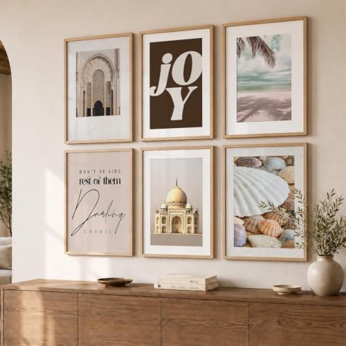Image of kotart - Travel Wall Art Paintings with Frame for Home Decoration - Travel Framed Painting for Living Room Bedroom Office Decor - Painting for Wall Decoration - (19x25 inch, E)