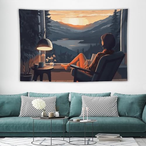 Tapisserie murale large vintage WSOIHFEC couveuse drap xl salon