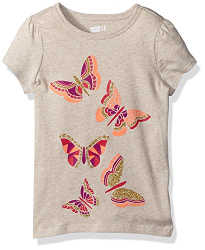 Crazy 8 Girls' Big Short-Sleeve Butterfly Tee