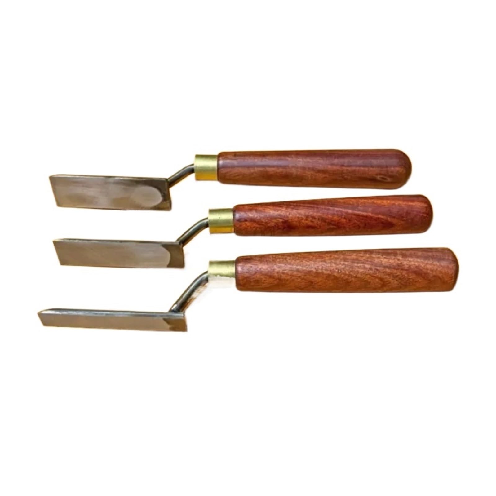 Cinceles for Tallar Cuello Largo, 1/3 Uds., 10/16/20mm, Corte De Ranura for Carpintería, Base Alta Especial, Pala, Cuchillo Cisne Fondo Plano(3 pcs)