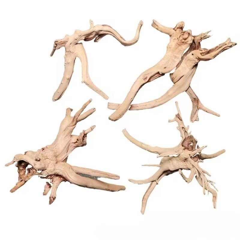Natural Aquarium Driftwood - 8-10cm Branches For Fish Tank Decor