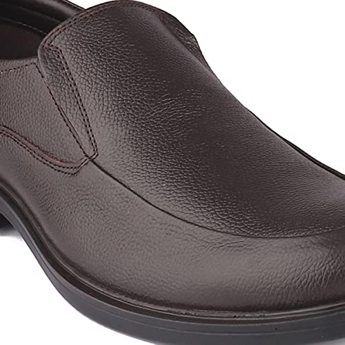 Image of Red Chief Classic Slip-On | Men's Formal Shoes for Office | Black | TPR Sole | RC3862