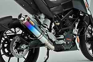 ストレイガ　チタンエキパイ　KTM duke200 200デューク用　限定大特価 リトミックチタンエキパイ for 125&200Duke - Side-B 出雲
