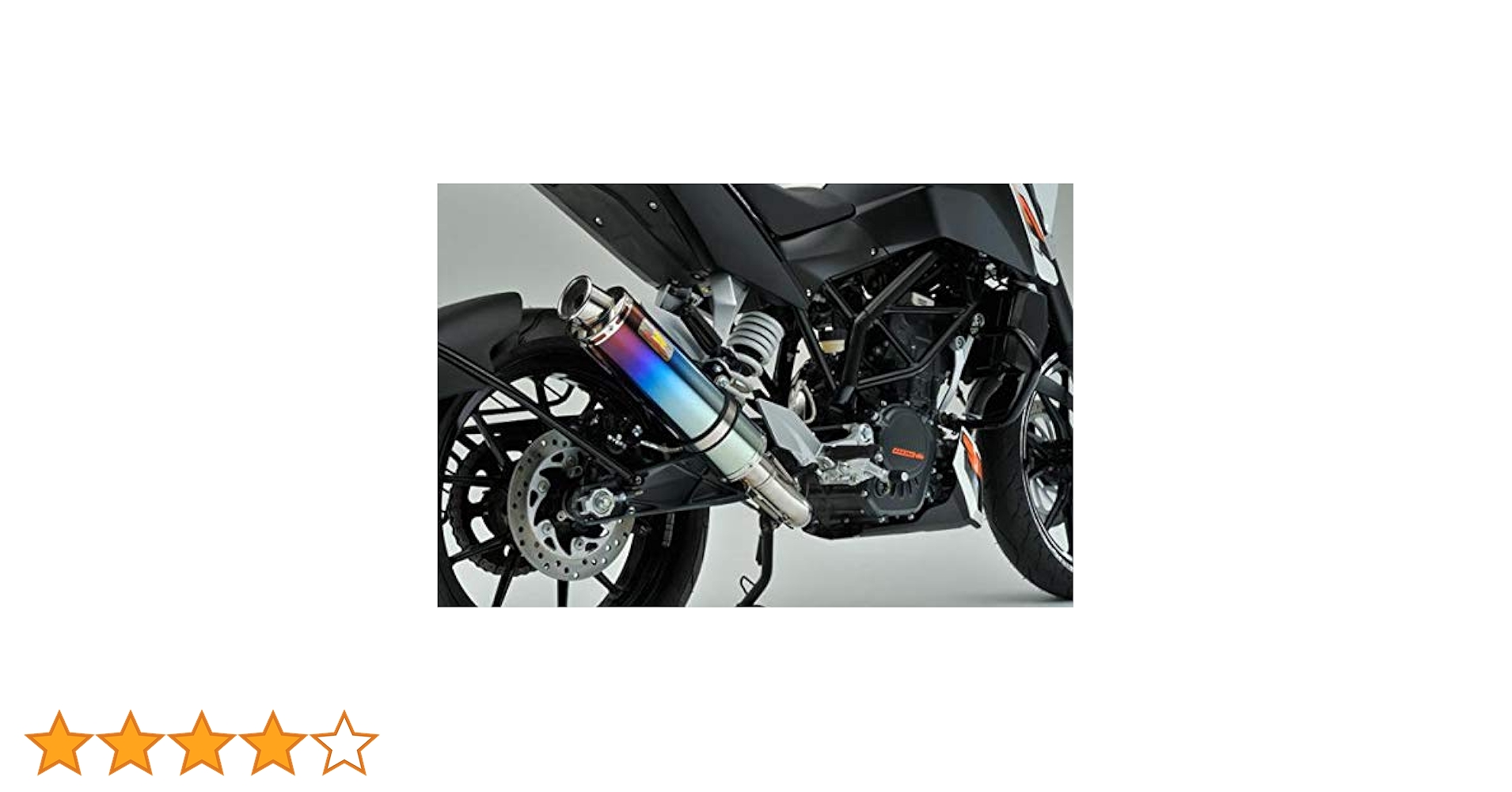 Amazon | Realize KTM デューク125 デューク200 バイクマフラー
