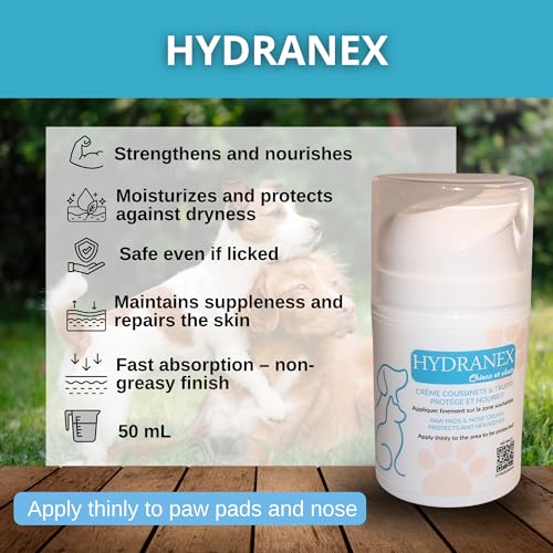 L.O. EQUILIBRIUM Hydranex Feuchtigkeitscreme für Pfoten und Trüffel auf Basis natürlicher Inhaltsstoffe, für Hunde und Katzen