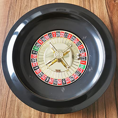 SEETOOOGAMES 10 Inches Roulette Wheel - Thumbnail 4