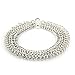 Weave Got Maille European 4-in-1 Chain Maille Bracelet Kit, Silver