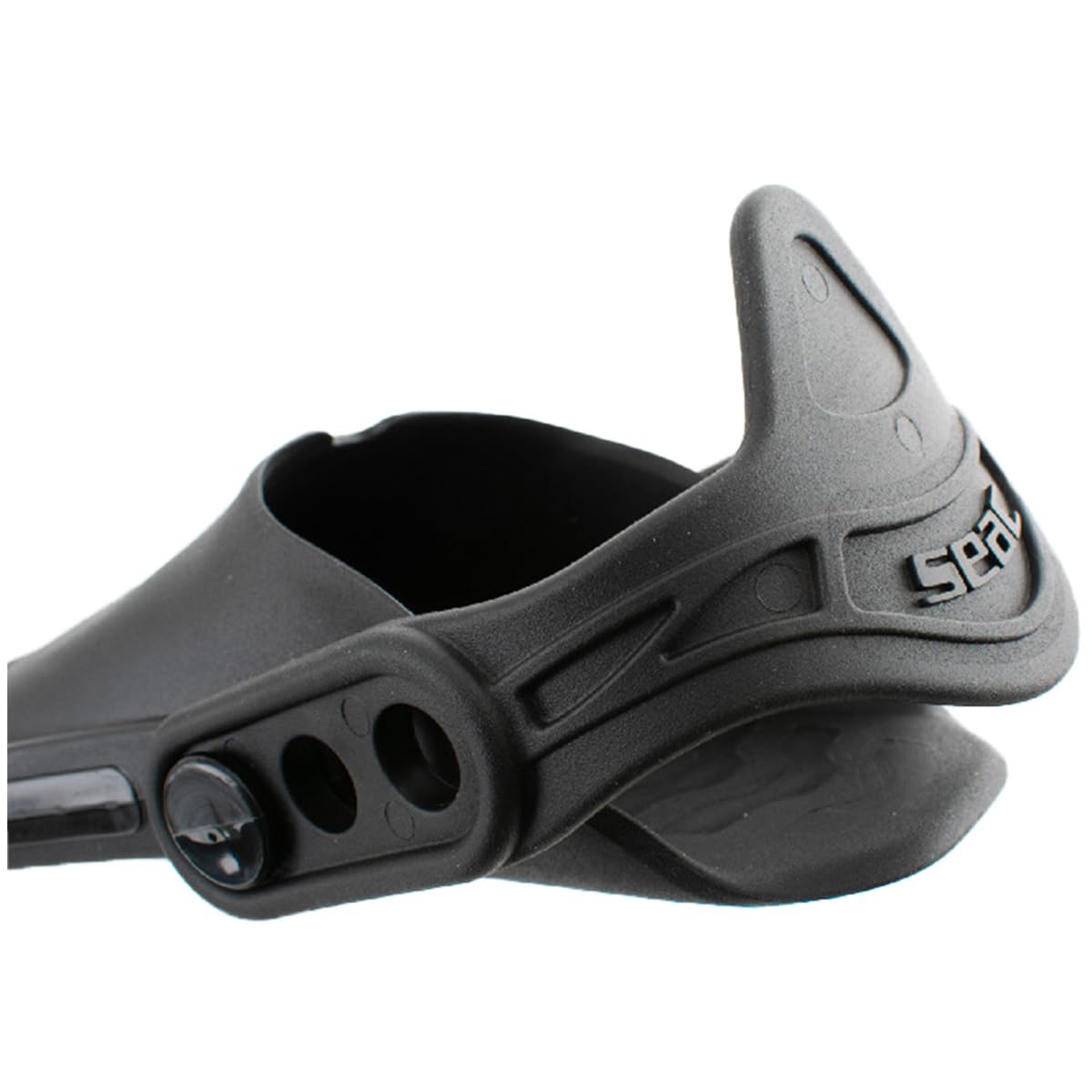 SEAC Vela Oh, Pinne Corte per Snorkeling e Piscina, con Cinghia Regolabile Unisex Adulto
