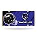 NFL Baltimore Ravens Metal Auto Tag
