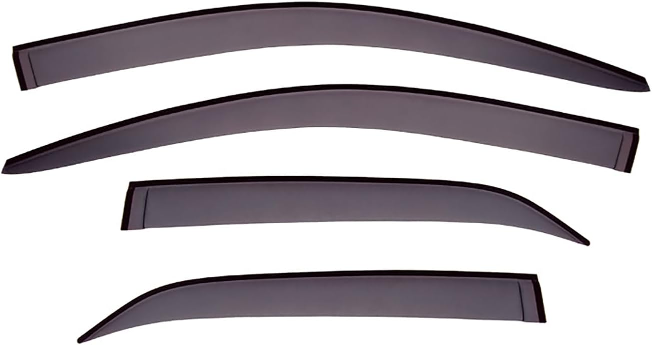 Window Visors Rain Guards for Toyota Harrier MK3-XU60 2014-2020 Accessories,Side Window Deflectors Rain Visors, Classic Style in Smoke Black, 4PCS