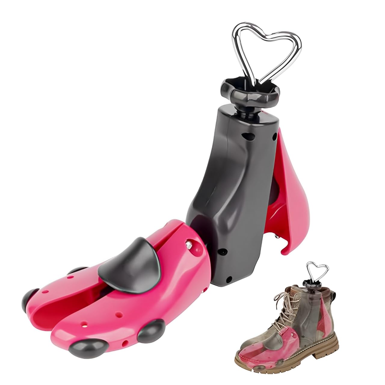 Tigcent Tendiscarpe Regolabile - Allunga Larghezza E Lunghezza, Con Calzascarpe, Per Donne E Uomini - Foto 12