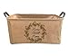 KD Design Home Sweet Home Storage Basket, Perfect for Toys, Towels, Laundry, Diapers, Clothing or Housewarming Gift, Farmhouse Decor, Rustic Style, Thoughtful Design, Large
