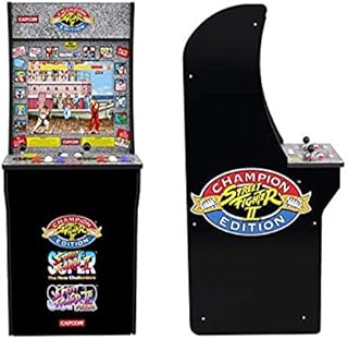 ARCADE1UP Street Fighter - Classic 3-in-1 Home Arcade, 4Ft