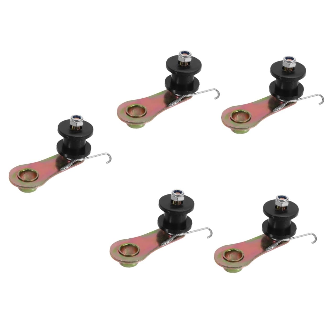 TOPPERFUN 5piezas Guía De Tensor De Cadena De Motocicleta Tensor De Cadena Para Vehículos La y Control Condiciones Difíciles Instalación