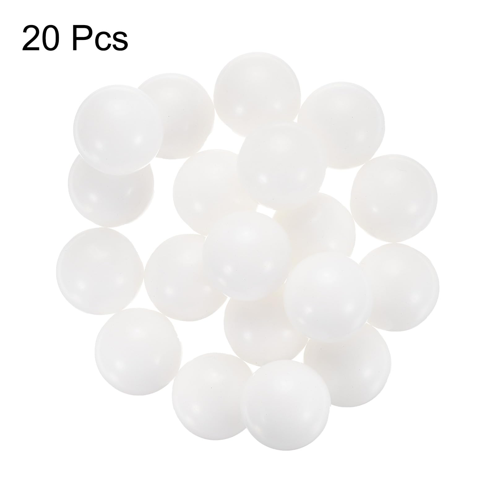 Lot De 2 Billes De Roulement En Plastique PP 30mm - Précision G2 - Noir - Pour Roulements, Glissières, Cosmétiques