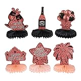 IMIKEYA 1set Year Party Honeycomb Decorations Creative Vivid Honeycomb Balls for Festive Table Adornments for Celebrations and Photo Props Design Single-Sided Print