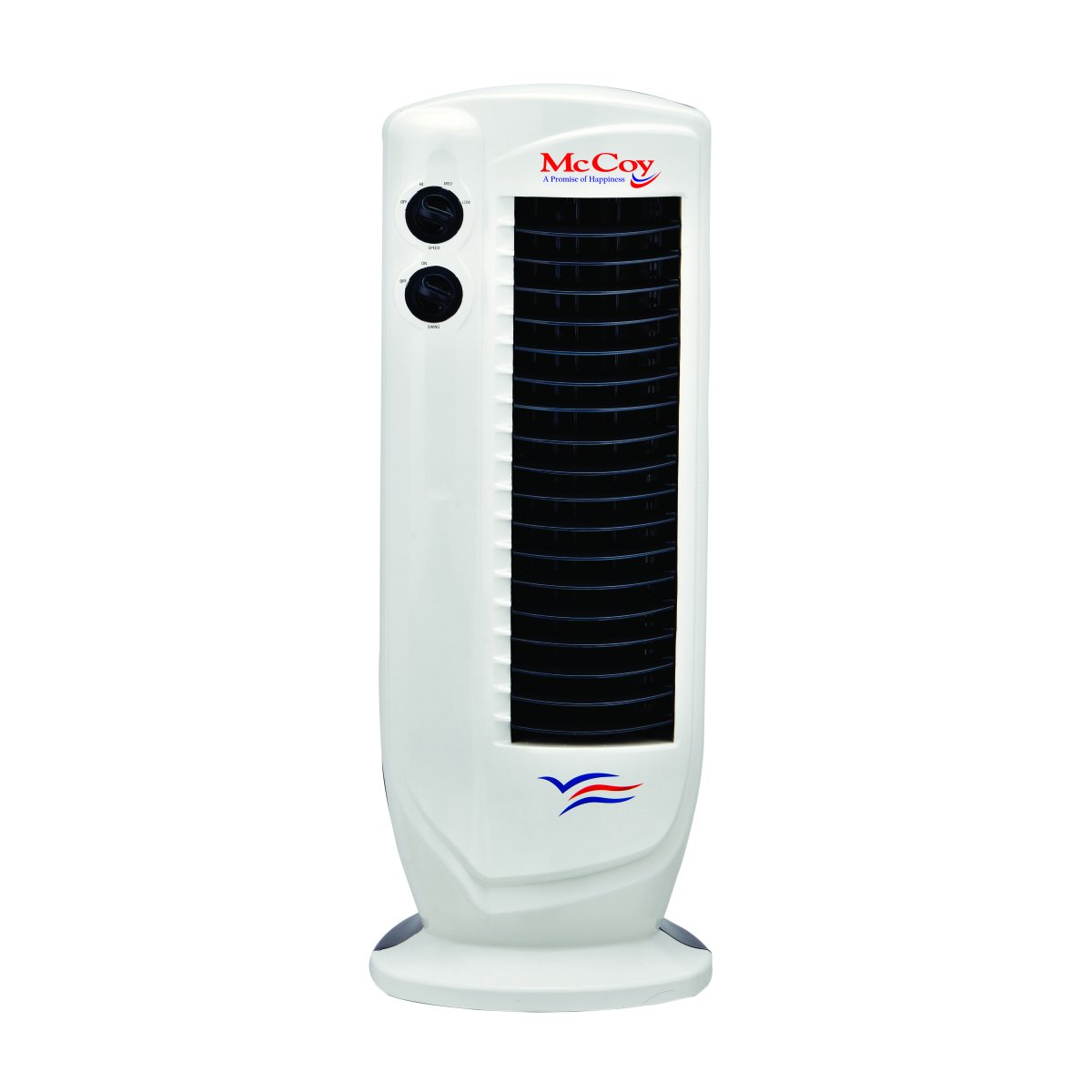 Buy McCoy Tower Fan Oscillating Rotating Portable with Blade 25 Ft Cool Air Throw Without