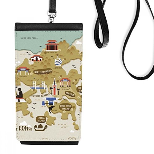Porte-monnaie de cou avec motif traditionnel idéal pour voyager léger
