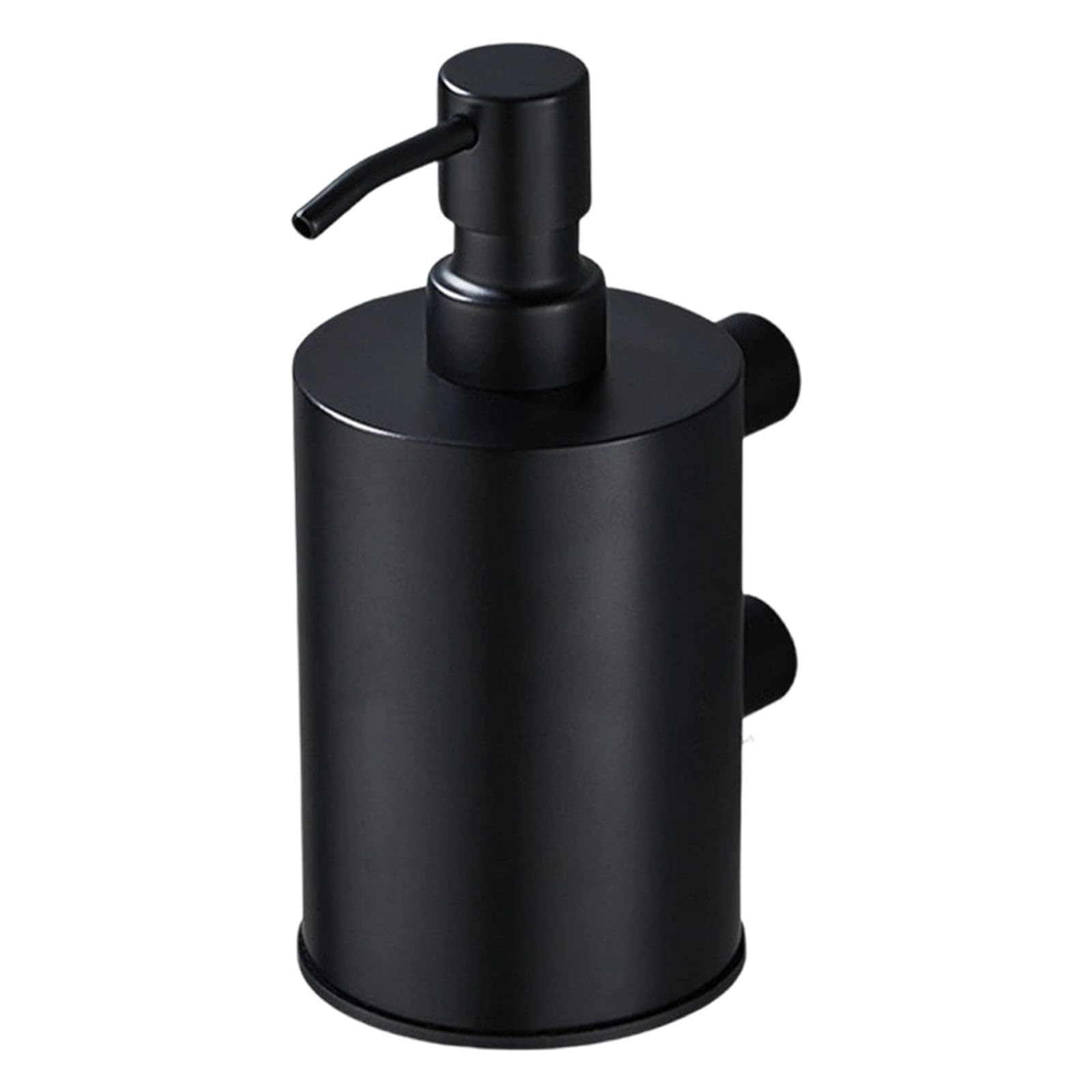 Jiingekk Black Rustproof Stainless Steel Soap Dispenser With Space Saving Wall Mount Design Large Capacity Storage For Small Bathrooms Rustless Liquid Soap Dispenser