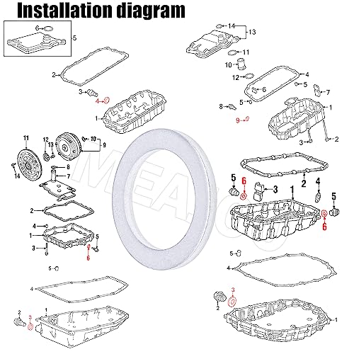 Image of 15PCS Oil Crush Washers /Drain Plug Crush Washer Compatible with Honda Replacement for Part #90471-PX4-000 Accord Acura Civic Ridgeline Odyssey CRV CR-V Pilot Fit Element