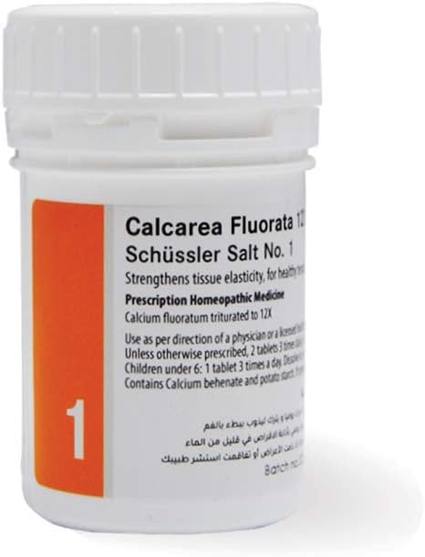 ADLER SCHÜSSLER SALT NO. 1 CALCAREA FLUORATA 12X 100 TABS