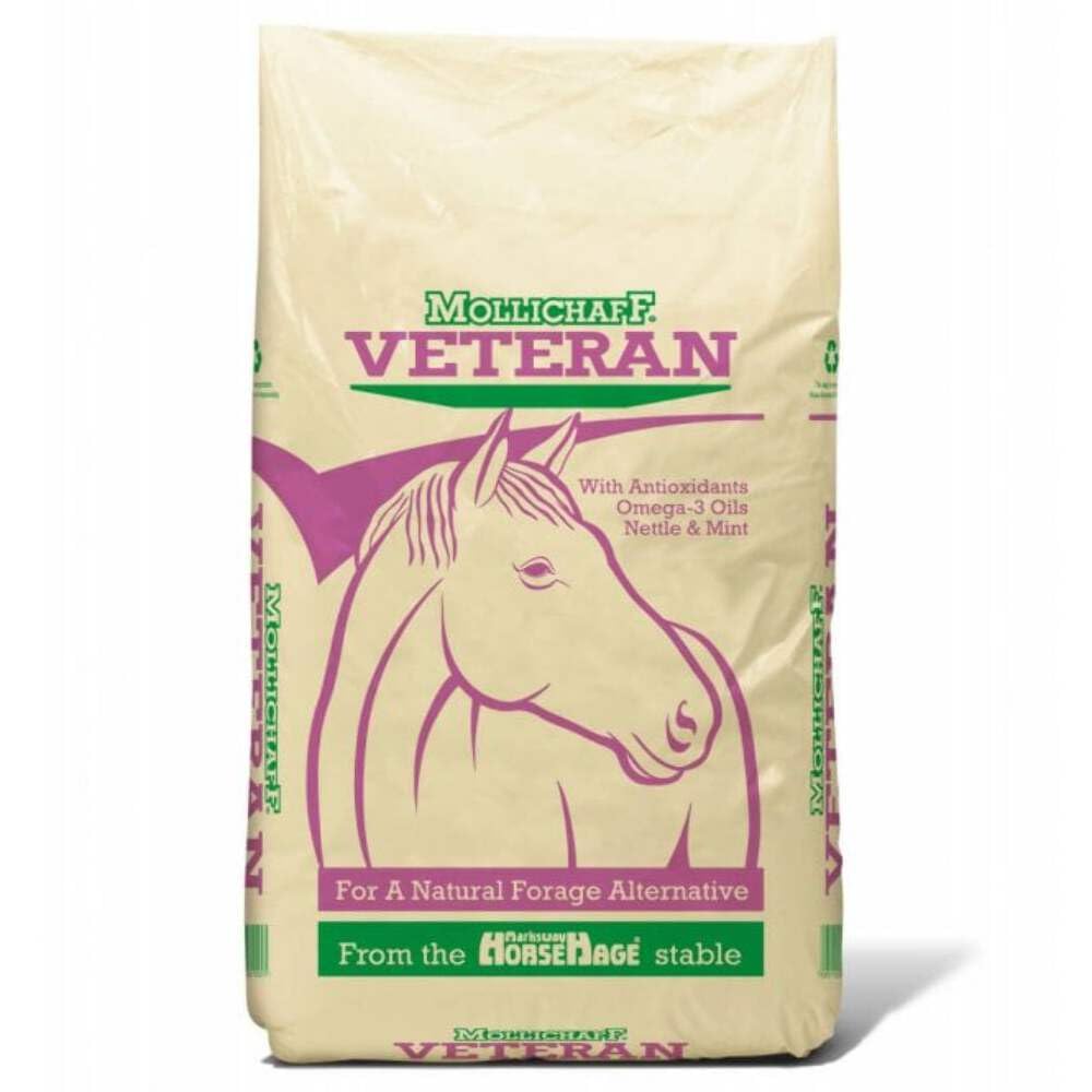 Mollichaff Veteran 12.5Kg - Horse Forage Mix