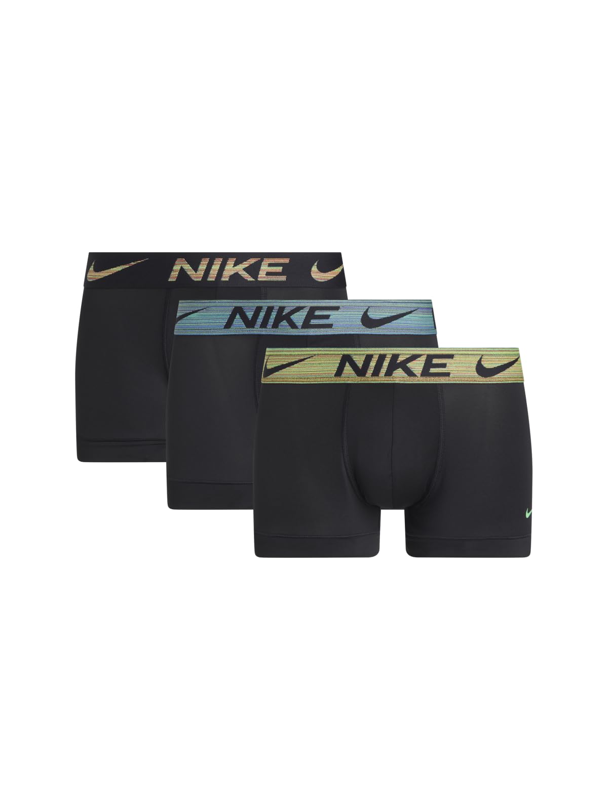 Nike Trunk 3PK Blk DTY CTS/Grn STKE/Blk SPC Dye WB
