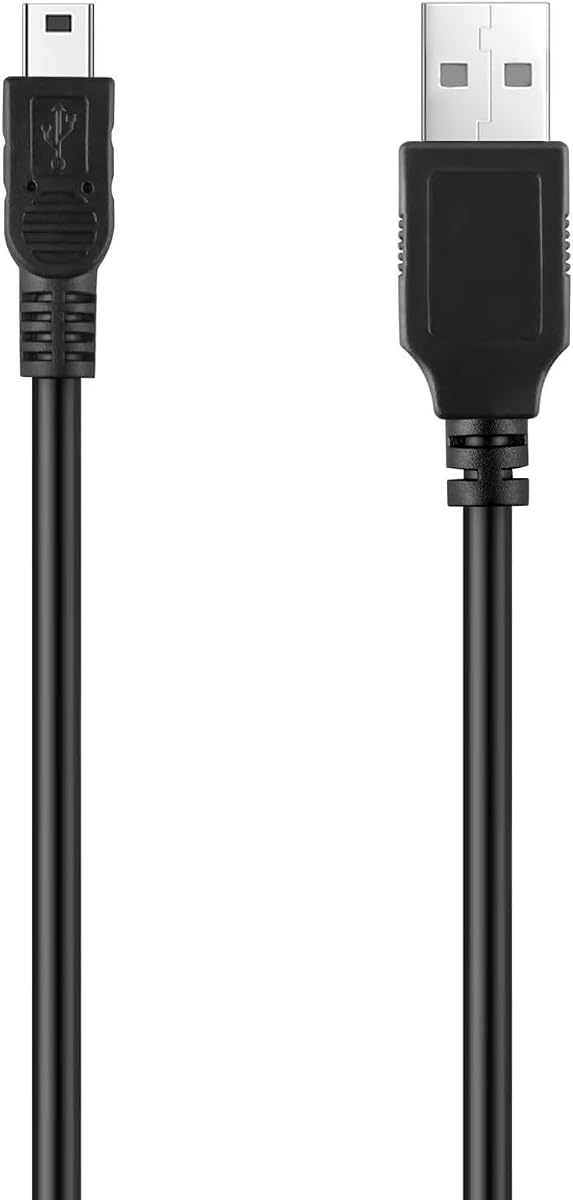 5ft Mini USB Charging Cable Charger Power Cord Lead Compatible with Wacom Intuos4 PTK-440 PTK-640 PTK-840 PTK-540WL Wireless Tablet