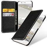 ✅【Cuero Genuino & Hecho A Mano】Nuestro Funda Huawei P10 Plus de cuero Hecho a mano por cuero de vaca genuino de capa superior,El cuero es un cuero suave con un grano único, que proporciona el equilibrio perfecto de ser táctil pero robusto, le da a su Huawei P10 Plus funda un aspecto lujoso y elegante.que también crea un tacto suave y un agarre cómodo,El grano natural en cuero hace que cada funda cuero Huawei P10 Plus sea única