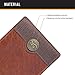 Browning Men's Rugged Western Heavy-Duty Wallets, Available in Multiple Styles, Brown (Bi-fold)