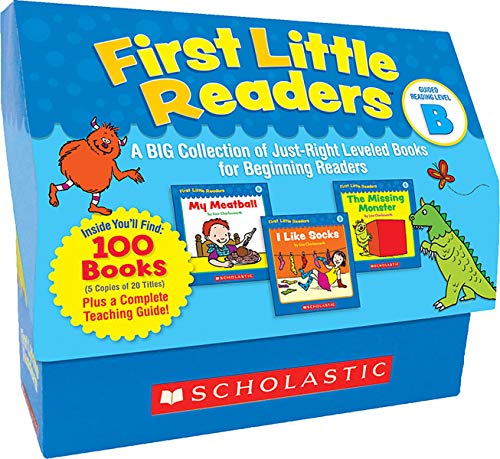 First Little Readers: Guided Reading Level B: A Big Collection of Just-Right Leveled Books for Beginning Readers