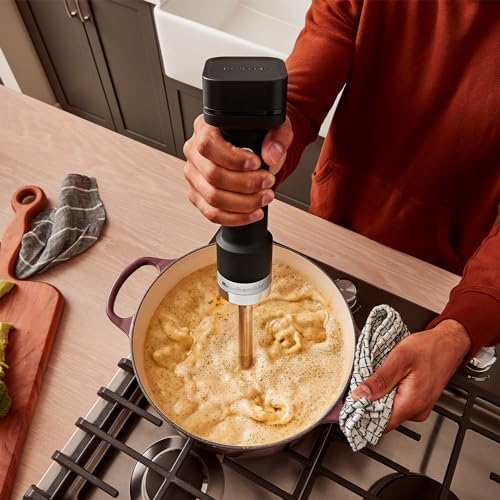 KitchenAid Frullatore a Immersione Cordless Go con Accessori (Batterie Esclusa) 4 KitchenAid Frullatore a Immersione Cordless Go con Accessori (Batterie Esclusa)