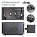Adjustable Laptop Stand, RAINBEAN Laptop Desk with 2 CPU Cooling USB Fans for Bed Aluminum Lap Workstation Desk with Mouse Pad, Foldable Cook Book Stand Notebook Holder Sofa, Bed Table Office Tray