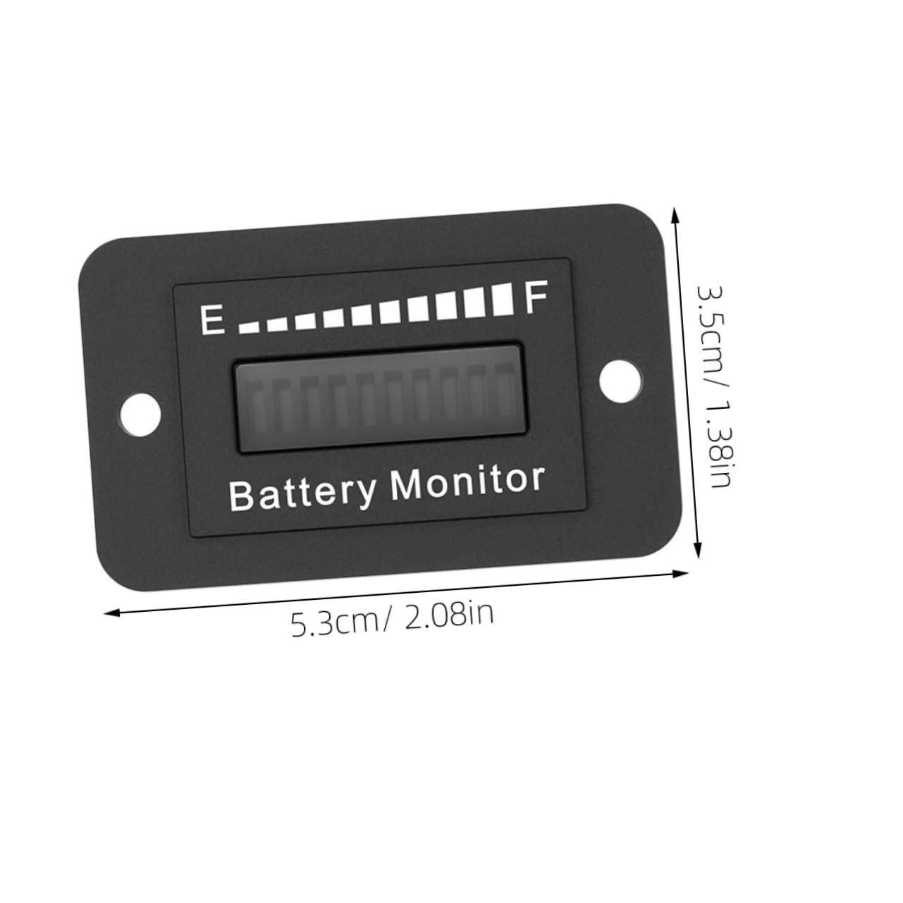 Tester Batteria Digitale per Auto Elettriche e Carrelli Elevatori, Monitoraggio Preciso della Carica, Tensione Regolabile 9-80v, Nero Abs