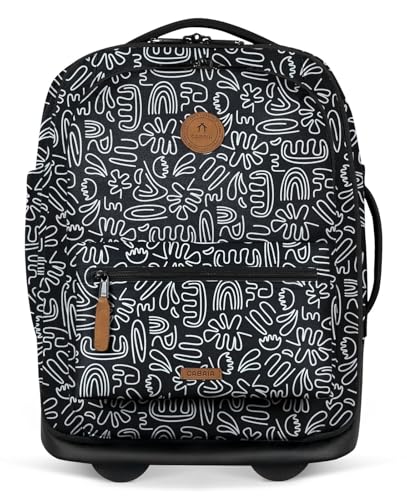 Valise souple Amiens XS compacte - Bagage à main léger en tissu avec roulettes