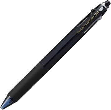 Uni Jetstream Multi Pen 0.7mm Ballpoint Pen and 0.5mm Mechanical Pencil, Black Transparent Body MSXE460007T24
