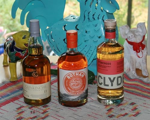 70: Episode 70: Lowland Scotch: Glenkinchie Single Malt 12 Year, Bothan Single Malt Sherry Expression, and Clydeside Stobcross Single Malt