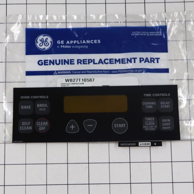 Allstar Appliance Parts WB27T10587 Oven Overlay