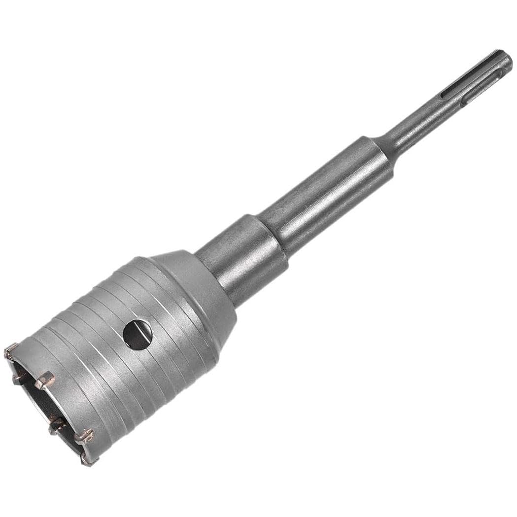 See full amazon price history chart for UPTODATETOOLS Wall Hole Drill Bit 50mm Concrete Cement Stone Hole Saw Cutter 190mm Drilling Depth Round Shank with Connecting Rod Drill for SDS X4 Impact Drill UPTODATETOOLS Wall Hole Drill Bit 50mm Concrete Cement Stone Hole Saw Cutter 190mm Drilling Depth Round Shank with Connecting Rod Drill for SDS X4 Impact Drill (B0D3KY793F) Amazon Price History, Amazon Price Tracker