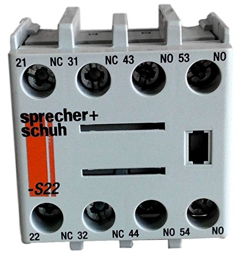 Sprecher & Schuh, CA7-PV-S22, Aux Top Mt 2No 2Nc