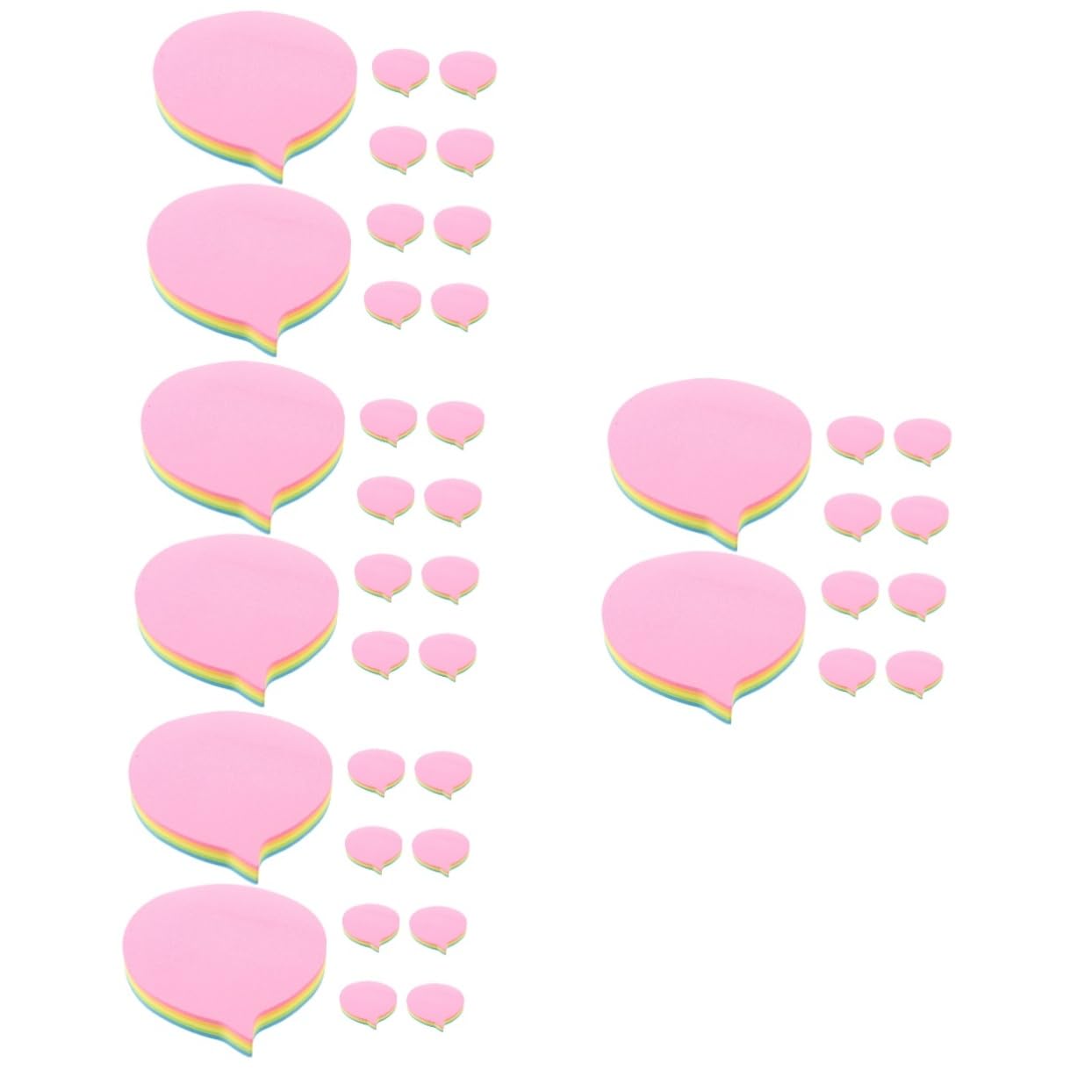 4 Pièces 10 Sticky Couleur 400pcs etiquettes autocollantes étiquettes autocollantes onglets de livre marqueurs de livre notes des étudiants stickers Fournitures de bureau