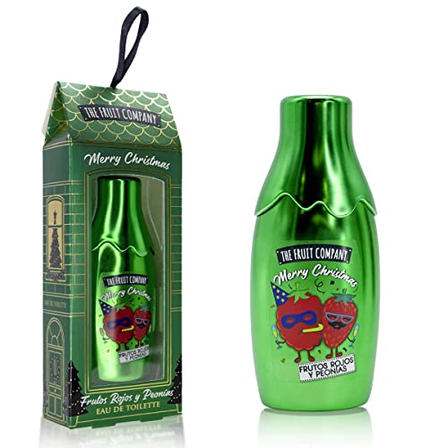 Colonia Eau de Toilette FRUTOS ROJOS Y PEONÍA 40 ml | Fragancia Origen ESPAÑA | Para Mujeres Edición Christmas - The Fruit Company Cover