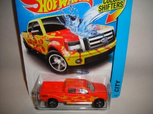 Hot Wheels, Cambiadores de color, Ford F-150 Truck (rojo a amarillo)