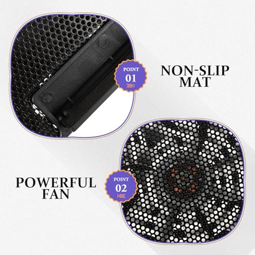 Base de refrigeración para laptop NUOBESTY con ventiladores silenciosos miniatura 3