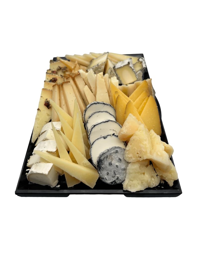 Tabla de Quesos Nacionales Gourmet | Selección Exclusiva de 900gr de queso cortado | Variedades Artesanales y Sabores Auténticos | Ideal para Maridar con Vinos y Realzar Cualquier Ocasión Especial